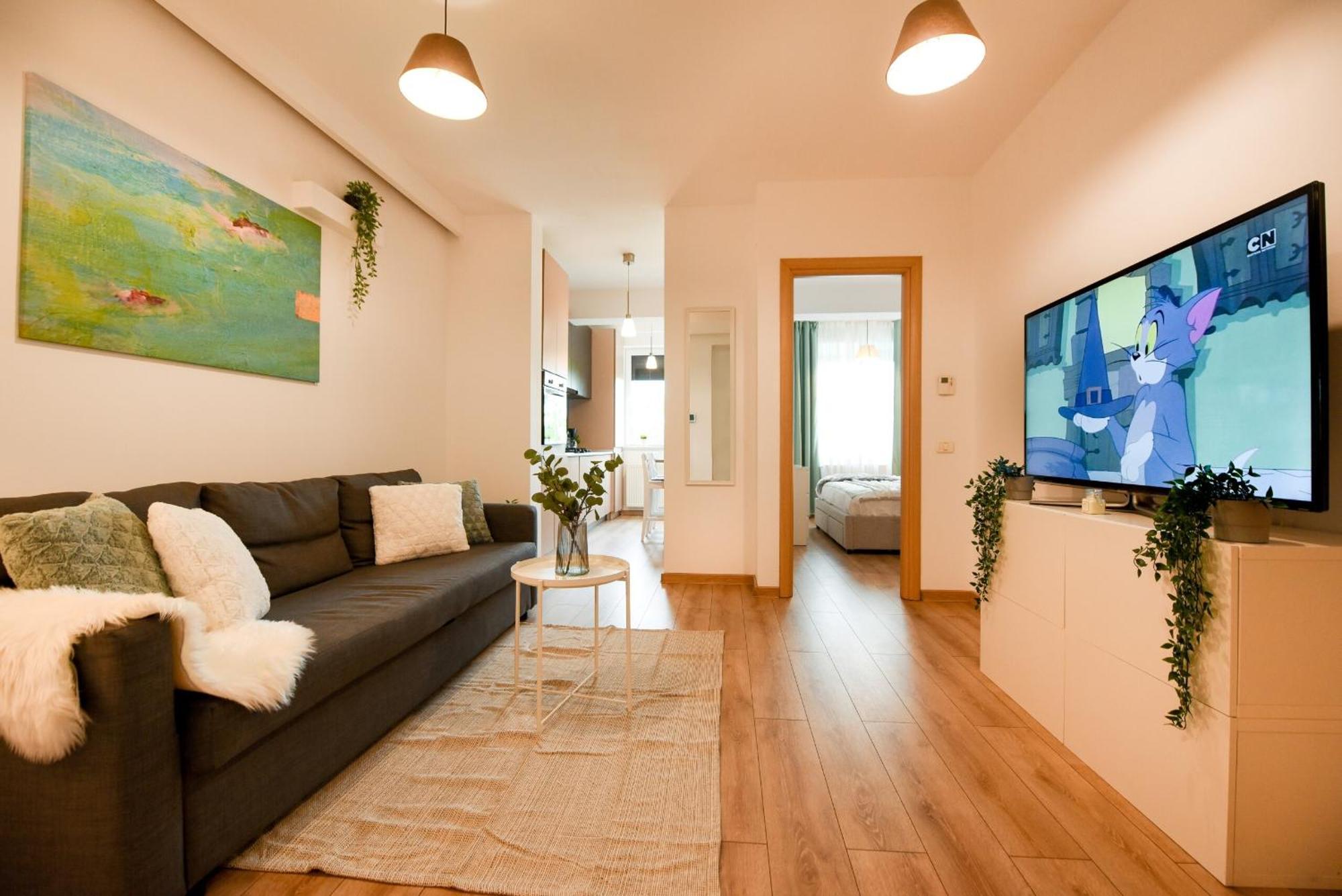 Apartment Long Heaven - Comfortable & Spacious In Baneasa Bucharest