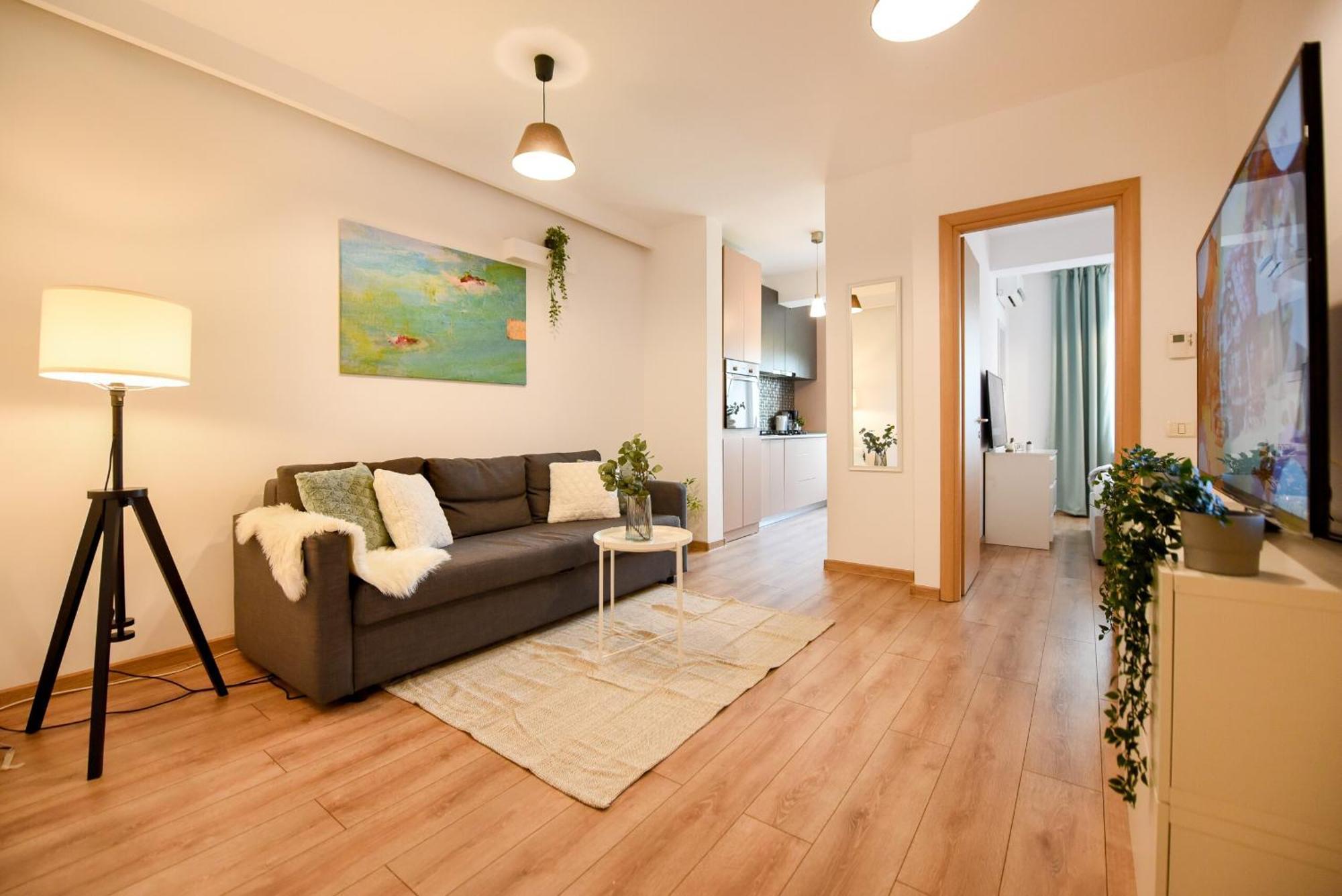 Apartment Long Heaven - Comfortable & Spacious In Baneasa Bucharest